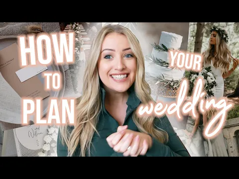 How I Planned our Wedding | DETAILED TO-DO LIST