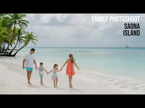 Family photoshoot on Saona island (Punta Cana photographer)