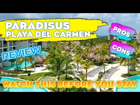 Paradisus Resort Review Playa Del Carmen | Watch This Before You Stay!