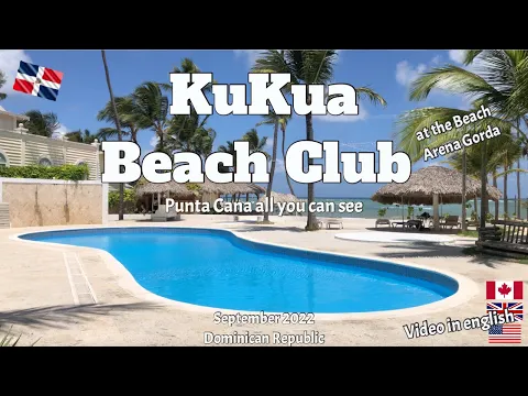 KuKua Beach Club Between Bahia & RIU Resort in Punta Cana. Popular for Destination Weddings