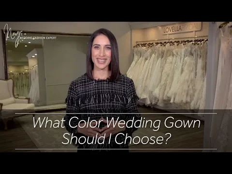 What Color Wedding Gown Should I Choose