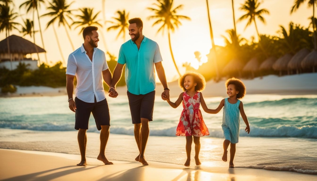 Family Photoshoot in Punta Cana