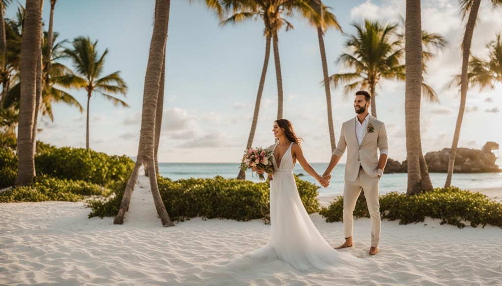 beach wedding in Punta Cana