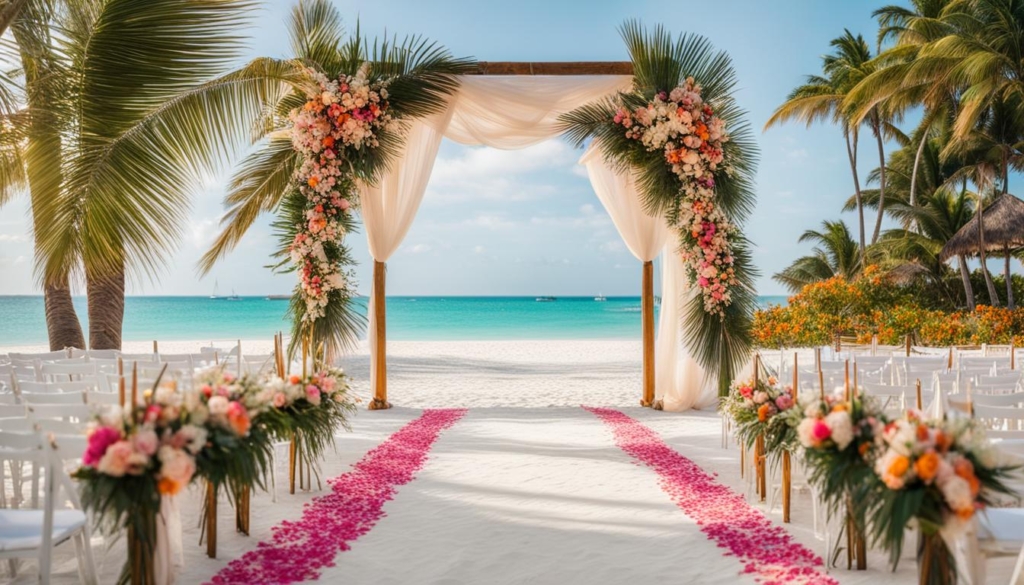 beach wedding venues punta cana