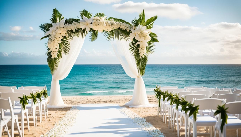 beachfront wedding venues punta cana