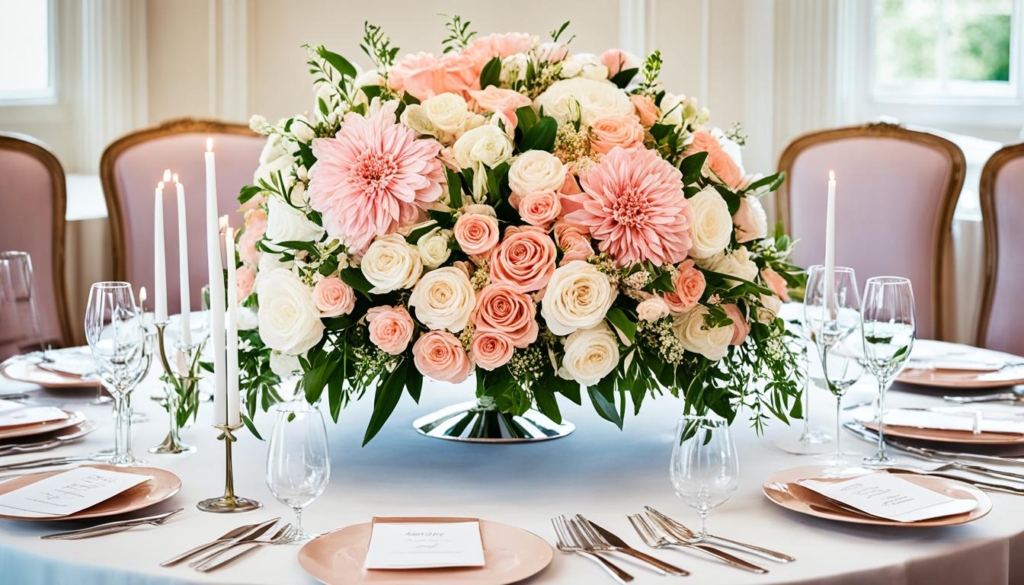 elegant wedding centerpieces