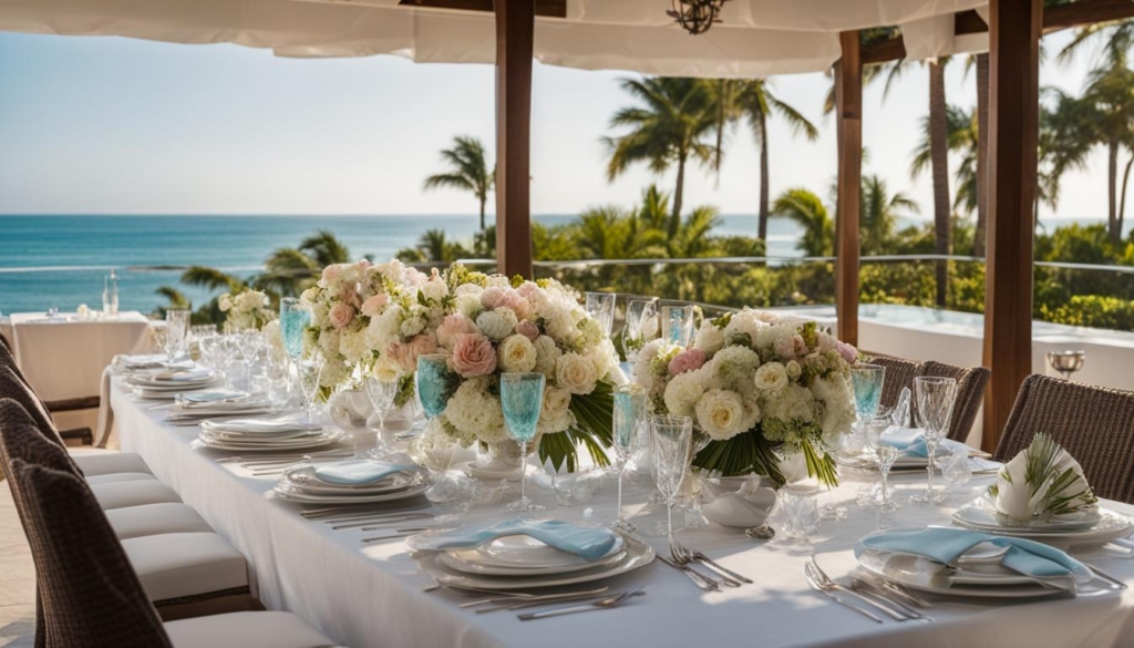 oceanfront dining Punta Cana