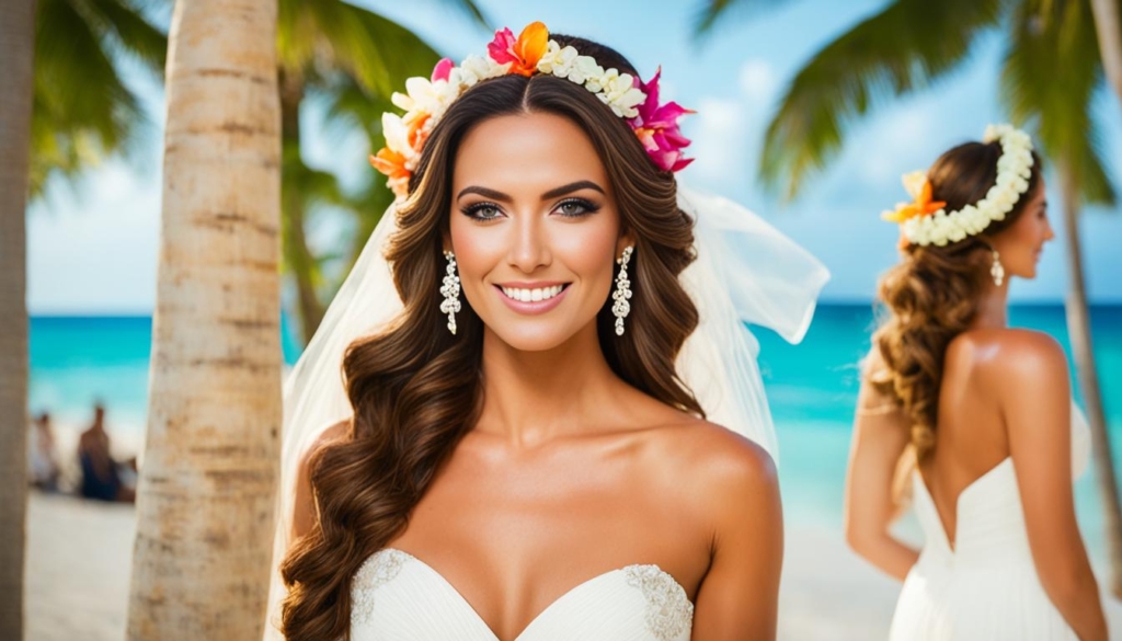 tropical wedding makeup tips